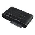 ICY DOCK EZ-Adapter MB031U-1SMB - Speicher-Controller - 2.5", M.2 (6.4 cm) - M.2 Card / SATA 6Gb/s - USB 3.2 (Gen 1) - Schwarz