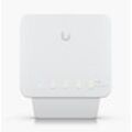 Ubiquiti UniFi Switch USW-FLEX Switch managed 4x 10/100/1000 (PoE) + 1x 10/100/1000 (PoE) wandmontierbar, Stangenmontage