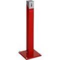 Ascher-Standsäule SG 105E, eckig, rot