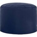 Hocker DotCom scuba®, für Sitzsack Swing, abwaschbar, Innenseite PVC-beschichtet, jeansblau