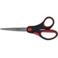 Viking Schere Softgrip Schwarz, Rot 150 mm