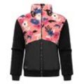 Ragwear Fleecejacke Damen gemustert, koralle