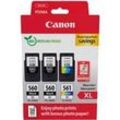 Tinte Photo Value Pack 2x PG-560XL/CL-561XL inkl. 50 Blatt 10x15 Fotopapier