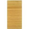 Maisonchic - Badteppich,Badematte,Duschvorleger für Badezimmer Bambus 50 x 80 cm Braun VESS150095