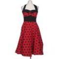 Hell Bunny Damen Kleid, rot, Gr. 36