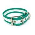 Hundehalsband mit andalusischer Flagge aus Nylon mit Lederverstärkung 55 cm Exclusives Angebot