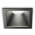 Ideal Lux - game Integriertes quadratisches LED-Einbau-Downlight, Schwarz, 1100 lm, 3000 k