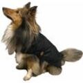 Hunde-Regenmantel mit Fleecefutter - Schwarz - 36 cm - Fashion Dog