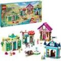 LEGO Disney Princess 43246 Prinzessinnen Abenteuermarkt Bausatz, Mehrfarbig