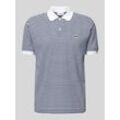 Classic Fit Poloshirt mit Streifenmuster