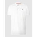 Poloshirt mit Logo-Stitching Modell 'Basic'