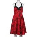 Hell Bunny Damen Kleid, rot, Gr. 36