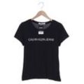 Calvin Klein Jeans Damen T-Shirt, schwarz, Gr. 38