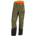 Schnittschutzhose Mistral 3.0 Grün/Orange Gr. 50 - KOX