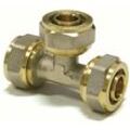 Pipetec Klemmring Schraubfitting T-Stück 16x20x16 mm Alu-Mehrschicht-Verbundrohr