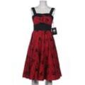 Hell Bunny Damen Kleid, rot, Gr. 34