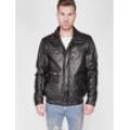 JCC Lederjacke Herren, schwarz