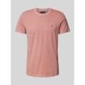 Slim Fit T-Shirt mit Logo-Stitching Modell 'GARMENT'