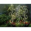 LED-Gartenstecker "Sparkle" 3er-Set, 150 LEDs