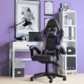 Bigzzia - Bürostuhl Ergonomisch - Gaming Stühle Gamer Stühle mit Lendenkissen + Kopfstütze Gaming Chair Höhenverstellbar Bürostuhl Computerstuhl für