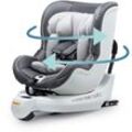 Babify Babify Kindersitz bis 18kg, Isofix Autositz für Kinder bis 4 Jahre, Verstellbarer Auto Kindersitz, Drehbarer Auto Sitz für Kinder, Langlebiger