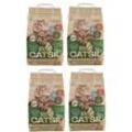 Bio-CATSIL Naturstreu Katzenstreu 4 x 8 Liter