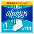 always Binden Ultra Day Normal mit Flügeln, 114 St.