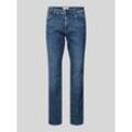 Regular Slim Jeans mit Label-Detail Modell 'Josh'