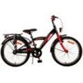 Thombike Kinderfahrrad - Jungen - 20 Zoll - Schwarz Rot