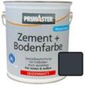 Zementfarbe und Bodenfarbe 750ml Anthrazit Seidenmatt Betonfarbe - Primaster