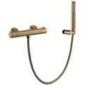 Wand-Thermostat-Brausemischer Golden - Corbeau