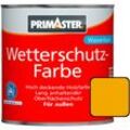 Primaster - Wetterschutzfarbe 2,5L Gelb Holzfarbe UV-Schutz Wetterschutz