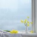Sichtschutzfolie 3D Fensterfolie Selbstklebend Spiegelfolie Sonnenschutzfolie Streifen 90x300cm - Tolletour
