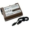 Trade-shop - Li-Ion Kamera-Akku 7,2V / 2600mAh inkl. usb-c Ladekabel kompatibel mit Nikon EN-EL15, EN-EL15a, EN-EL15b, EN-EL15c / V1 Gehäuse, ntc