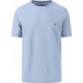 FYNCH-HATTON® T-Shirt, Baumwolle, Rundhals, für Herren, blau, XXL