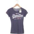 Superdry Damen T-Shirt, blau, Gr. 38