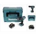 Makita - dhp 483 T1J Akku Schlagbohrschrauber 18 v 40 Nm + 1x Akku 5,0 Ah + Makpac - ohne Ladegerät