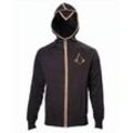 Assassin's Creed Logo Kapuzenjacke schwarz/gold XL