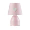 Onli Lighting - Onli titta Herz-Tischlampe mit rundem, konisch zulaufendem Schirm, Pink