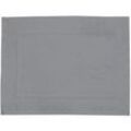 Frottier Duschvorleger Paradise Grau, Badematte, 50 x 70 cm, Grau, Baumwolle grau - grau - Wenko