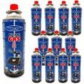 12 x Butangaskartusche Campinggas je 220g Gaskartusche für Campingkocher Gasherd