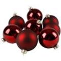 Weihnachtsbaumkugeln 12er-Set rot Christbaumkugel Baumschmuck 3cm Weihnachtsdeko