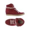 Paul Green Damen Sneakers, rot, Gr. 3.5