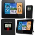 Wetterstation mit Display BD-902 schwarz