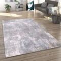 Paco Home - Teppich Wohnzimmer Kurzflor Abstraktes Muster Vintage 3D Effekt Used Look 160x230 cm, Bunt