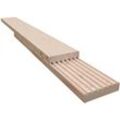 Terrassendielen KIEHN-HOLZ "Terrassendeck", beige (natur), B:200cm L:200cm, Holz, Terrassendielen