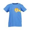 BLUE SEVEN - T-Shirt LION GRRRR in blau, Gr.68