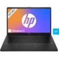 HP Notebook "17-cn3213ng", schwarz, 8 GB RAM 512 GB SSD, Pentium, Windows 11 Home, Notebooks