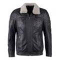 Bikerjacke JCC "3102102" Gr. L, schwarz Herren Jacken