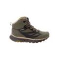 Wanderschuh JACK WOLFSKIN "TERRAVENTURE TEXAPORE MID M" Gr. UK 10,5 - EU 45, Normalschaft, braun Schuhe